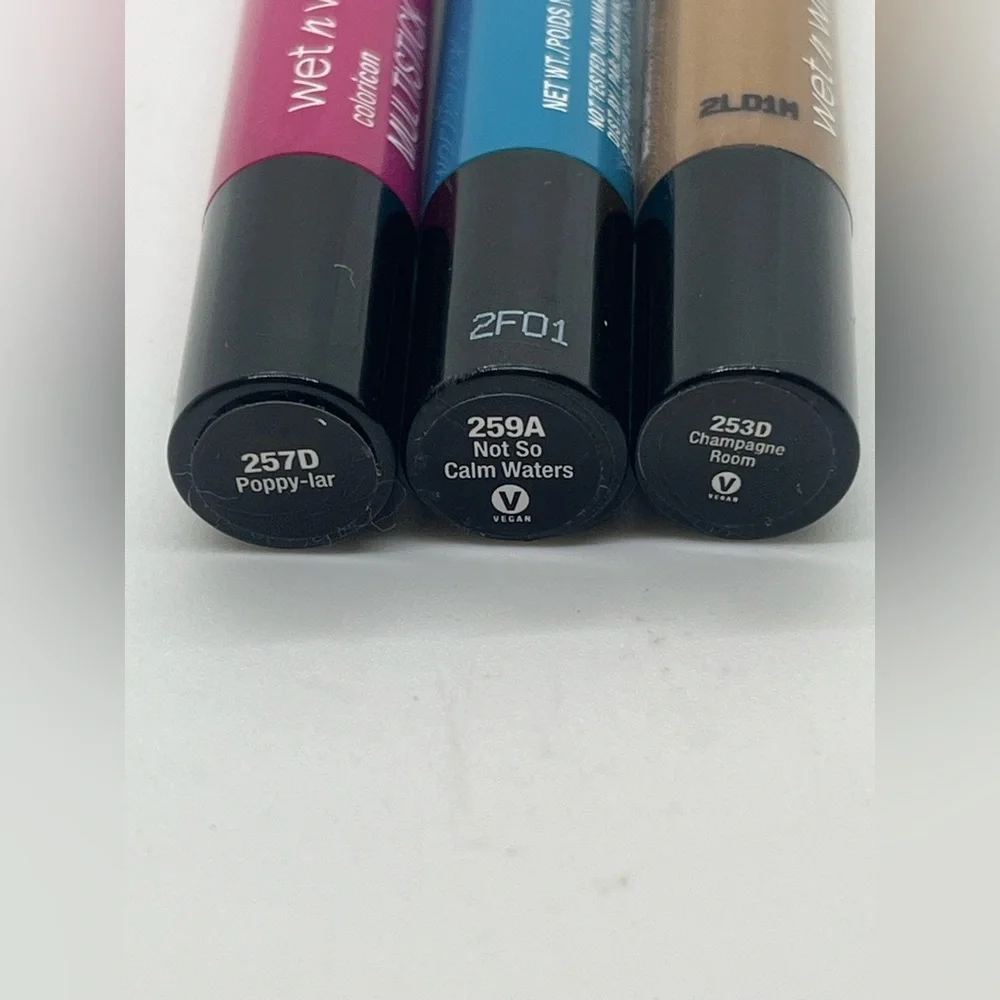 WET N WILD COLORICON MULTI STICK 257D, 253D & 259A Sealed - Lot Of 3 Size‎ 3.2g